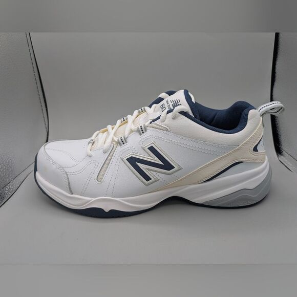 New Balance Men\'s White and Blue Athletic Shoes Size 10 main image 5